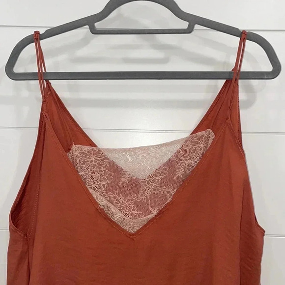 Intimately Free People Rust Orange Tank Top Size Large - Picture 7 of 10